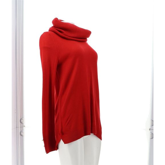 IMAN Comfy Chic Sweater Circle Scarf SCARLET SAGE 768134Q - Picture 8 of 8